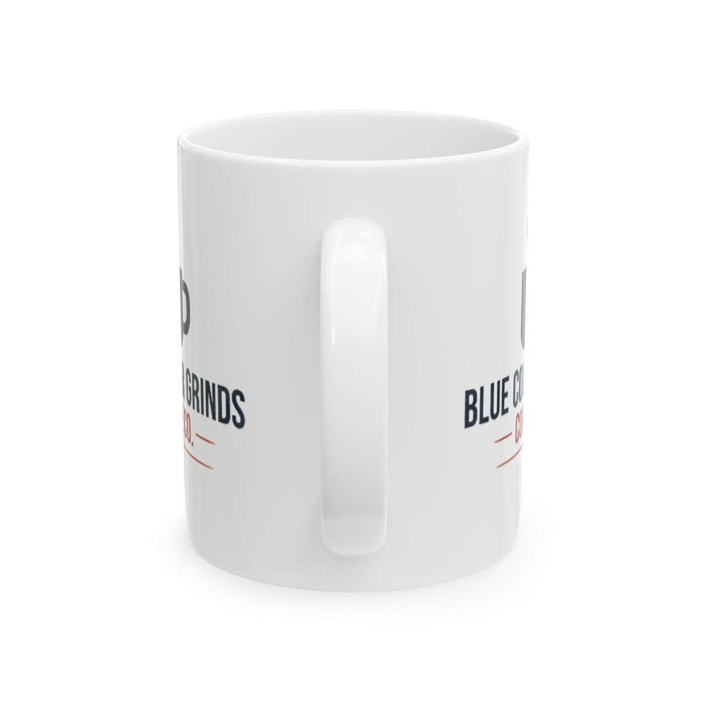 Blue Collar Grinds Coffee Co. Ceramic Coffee Mug — Origins (11oz & 15oz)