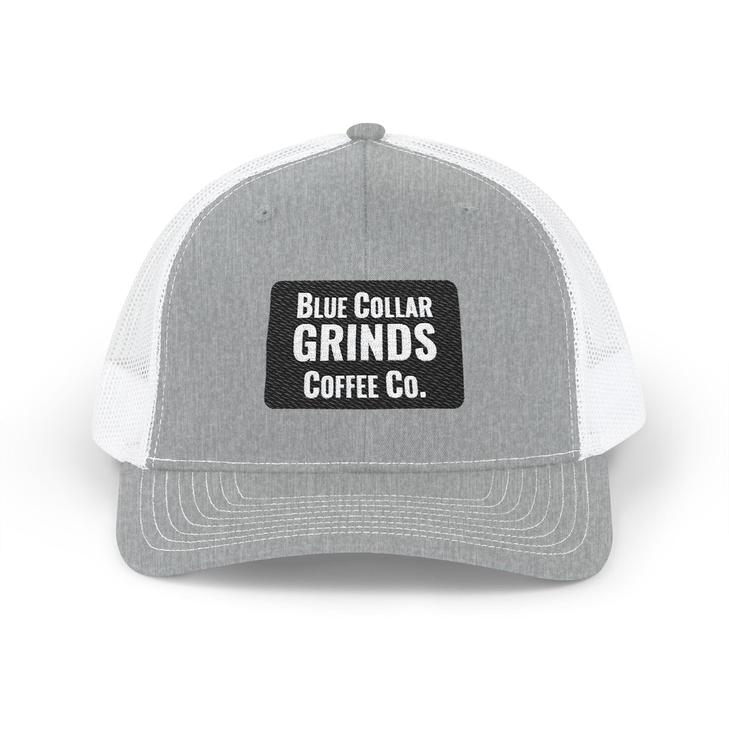 Blue Collar Grinds Coffee Co. Embroidered Trucker Hat