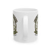 Blue Collar Grinds Coffee Co. Ceramic Coffee Mug — Skull & Tools (11oz & 15oz)