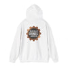 Blue Collar Grinds Coffee Co. Hoodie — Workwear Logo Pullover