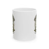 Blue Collar Grinds Coffee Co. Ceramic Coffee Mug — Skull & Tools (11oz & 15oz)