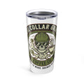 Blue Collar Grinds Coffee Co. 20oz. Insulated Travel Mug — Skull Logo