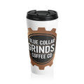Blue Collar Grinds Coffee Co. Stainless Steel Travel Mug — Gear