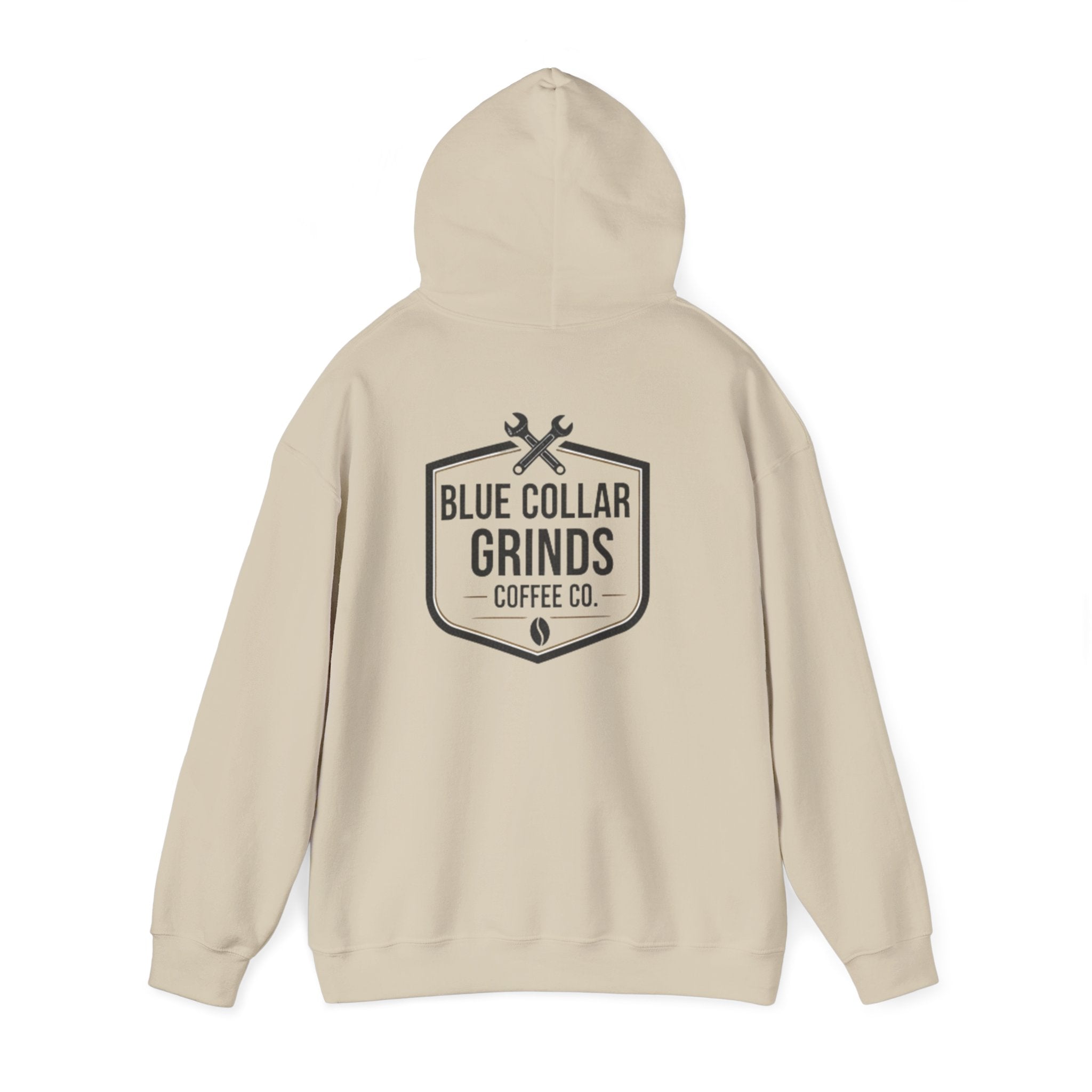 Blue Collar Grinds Coffee Co. Hoodie – Logo Hoodie