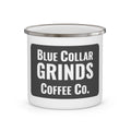 Blue Collar Grinds Coffee Co. Rustic Travel Coffee Cup for Workers & Outdoors