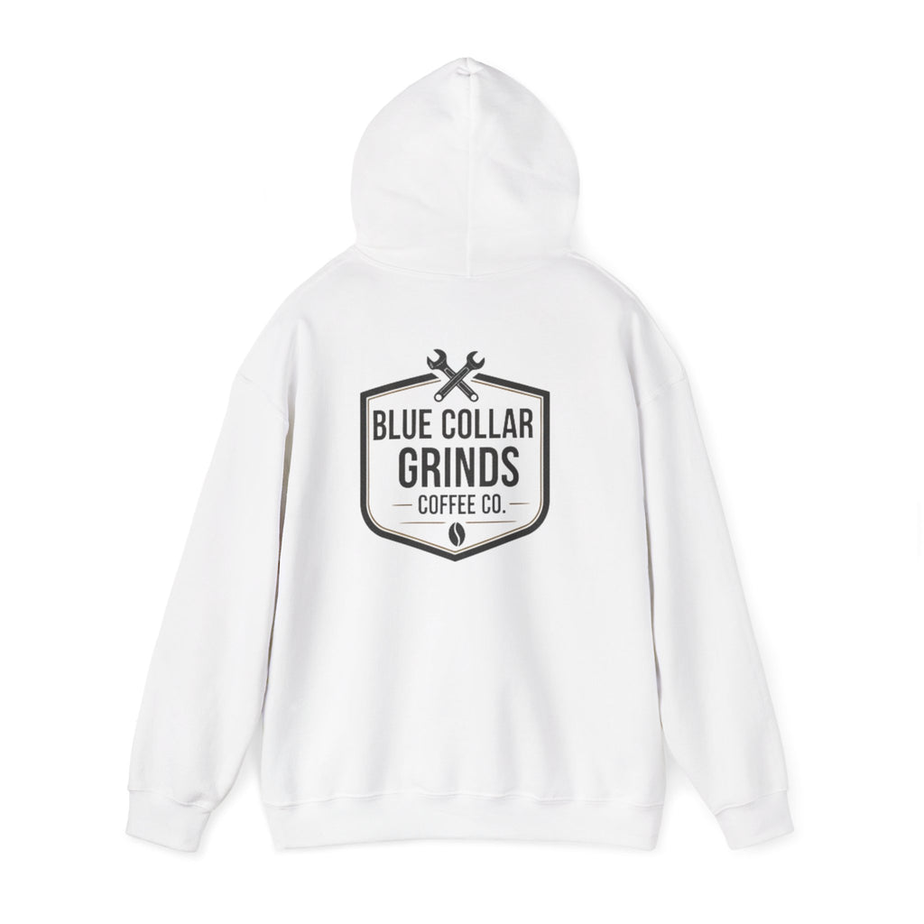 Blue Collar Grinds Coffee Co. Hoodie – Logo Hoodie