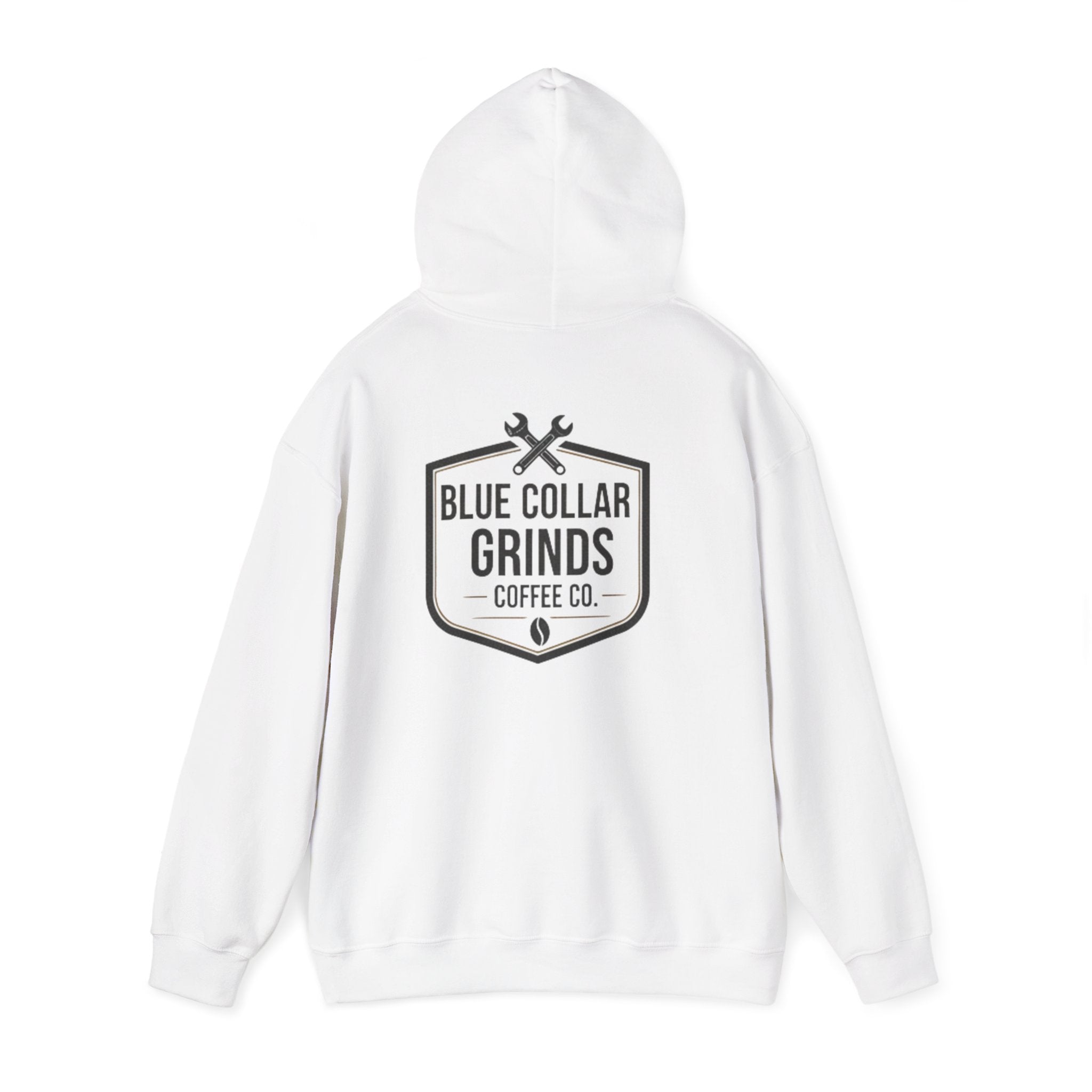 Blue Collar Grinds Coffee Co. Hoodie – Logo Hoodie