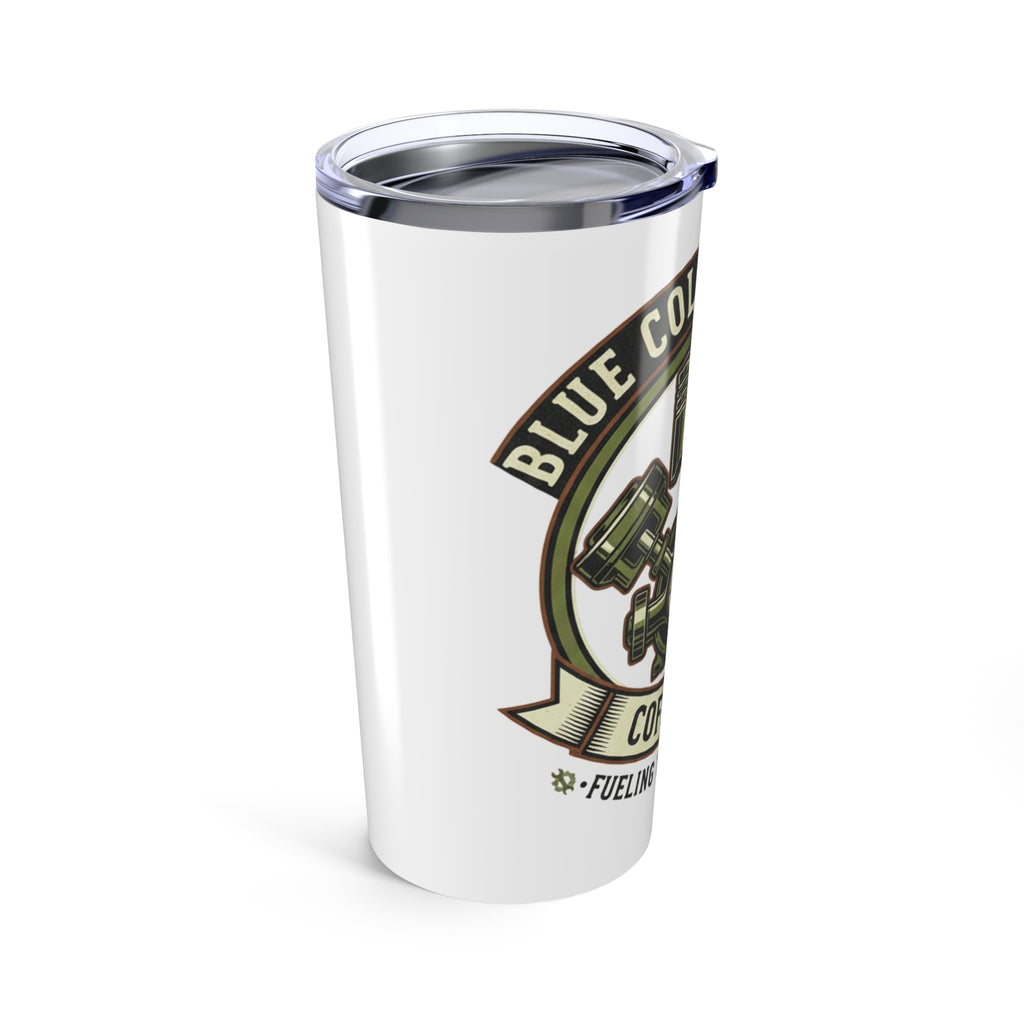 Blue Collar Grinds Coffee Co. 20oz Insulated Travel Mug — Mechanical Piston