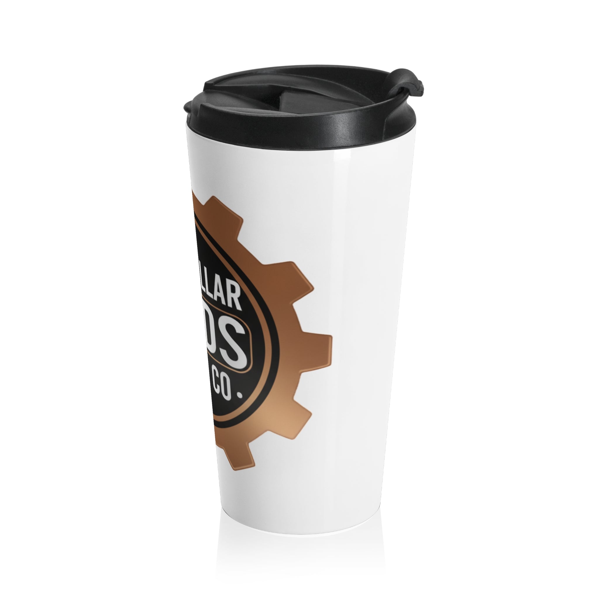 Blue Collar Grinds Coffee Co. Stainless Steel Travel Mug — Gear