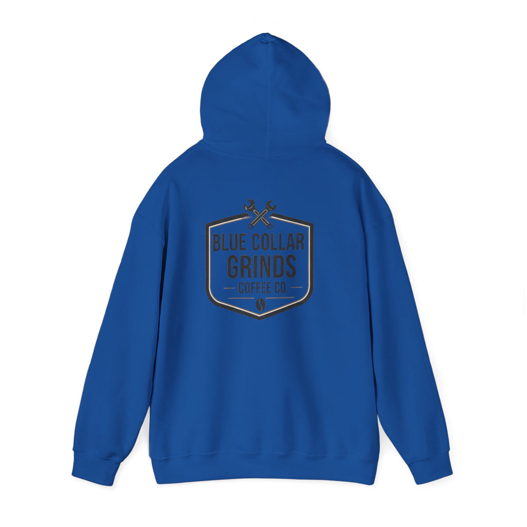 Blue Collar Grinds Coffee Co. Hoodie – Logo Hoodie