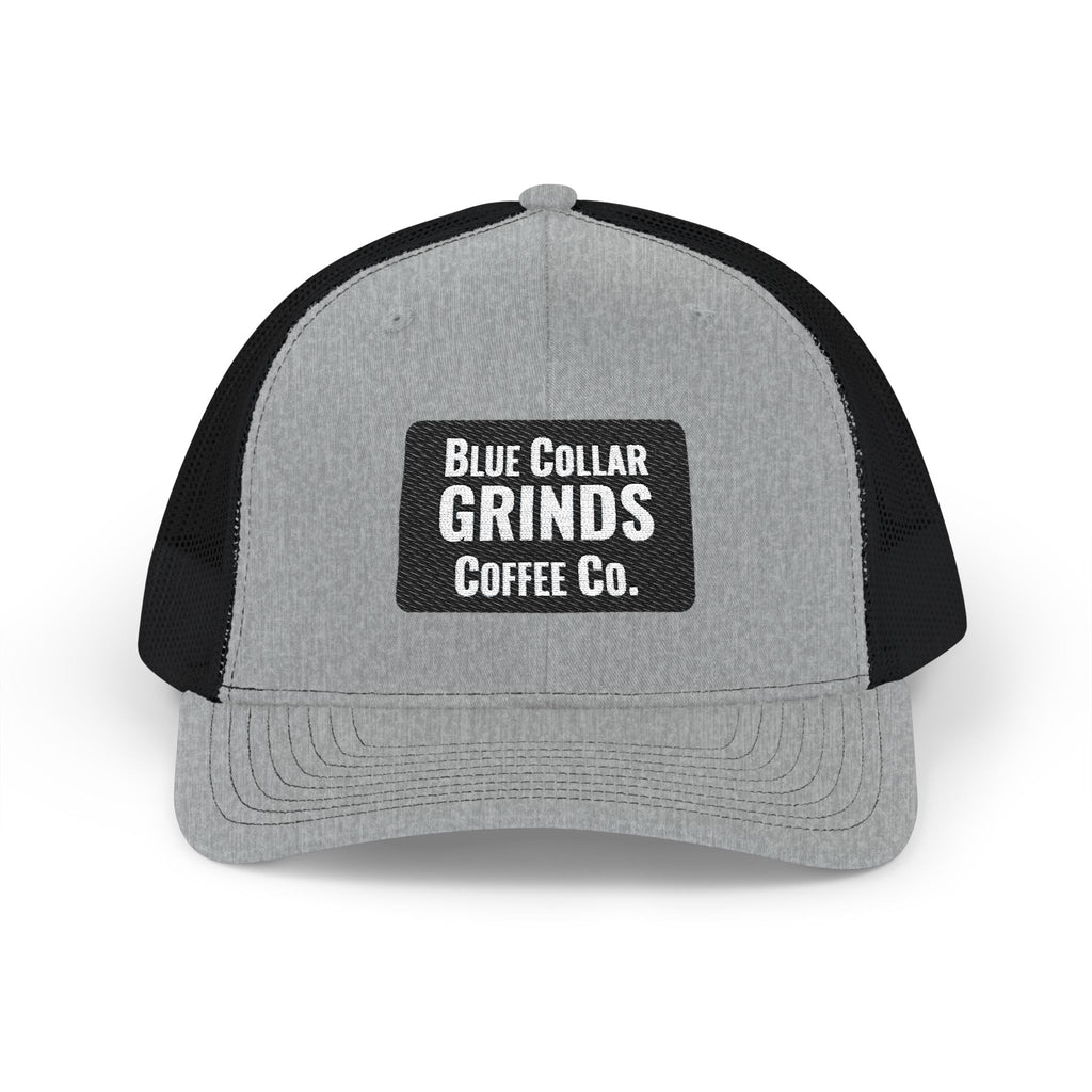 Blue Collar Grinds Coffee Co. Embroidered Trucker Hat
