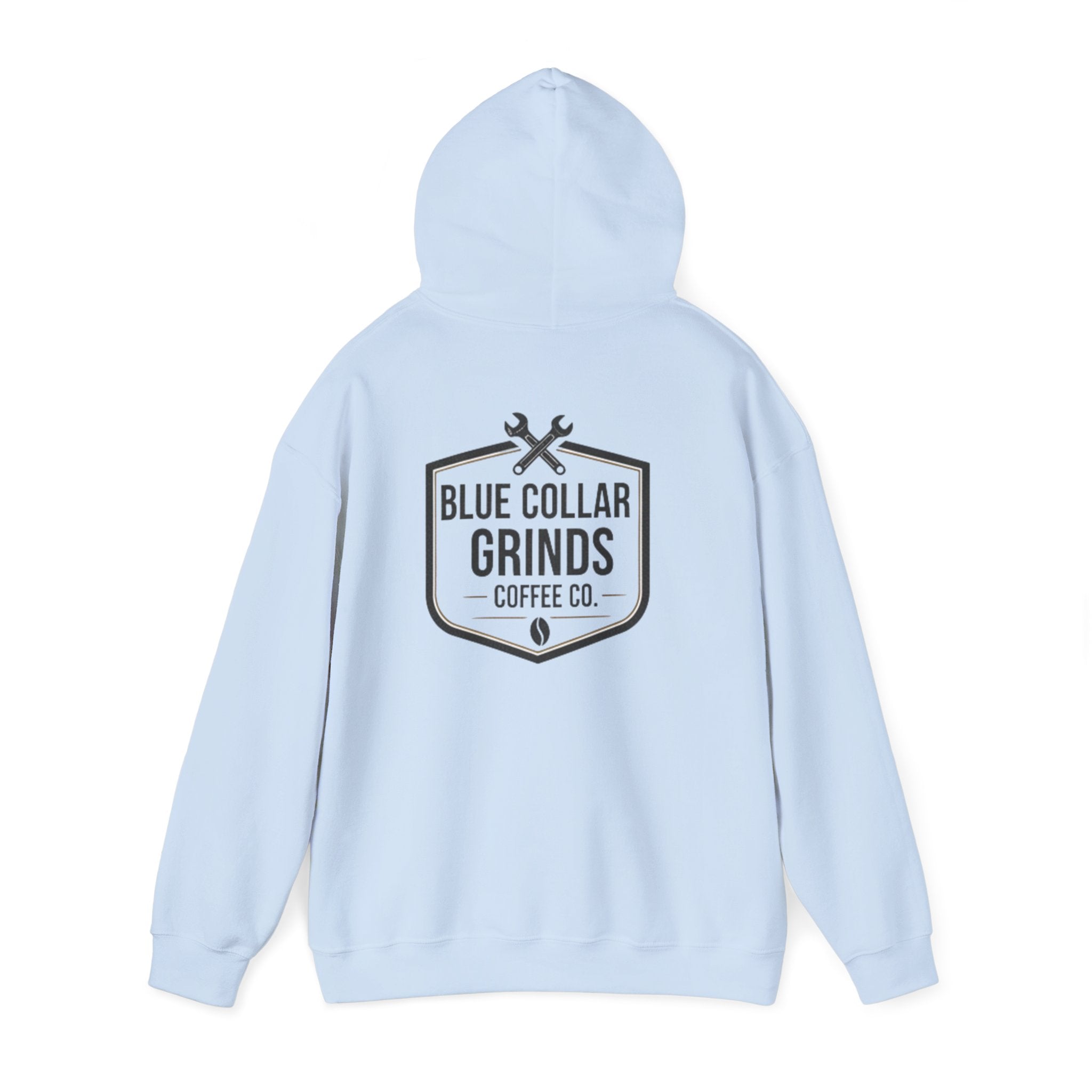 Blue Collar Grinds Coffee Co. Hoodie – Logo Hoodie