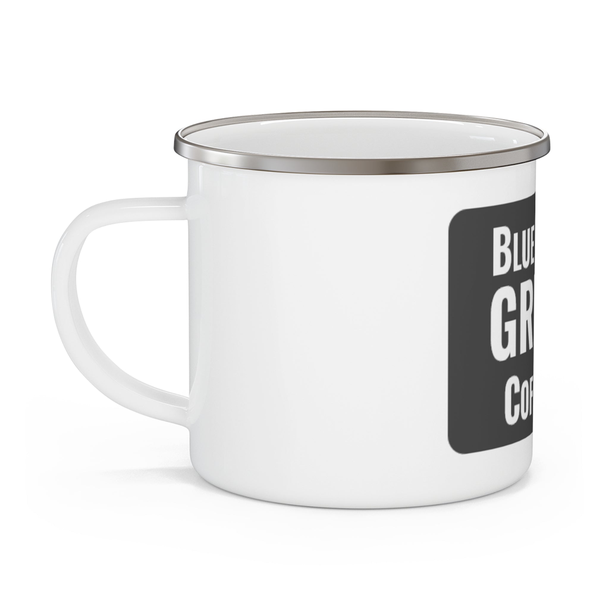 Blue Collar Grinds Coffee Co. Rustic Travel Coffee Cup for Workers & Outdoors