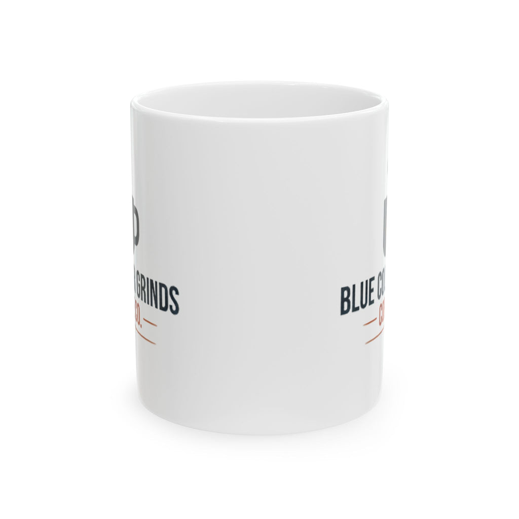 Blue Collar Grinds Coffee Co. Ceramic Coffee Mug — Origins (11oz & 15oz)
