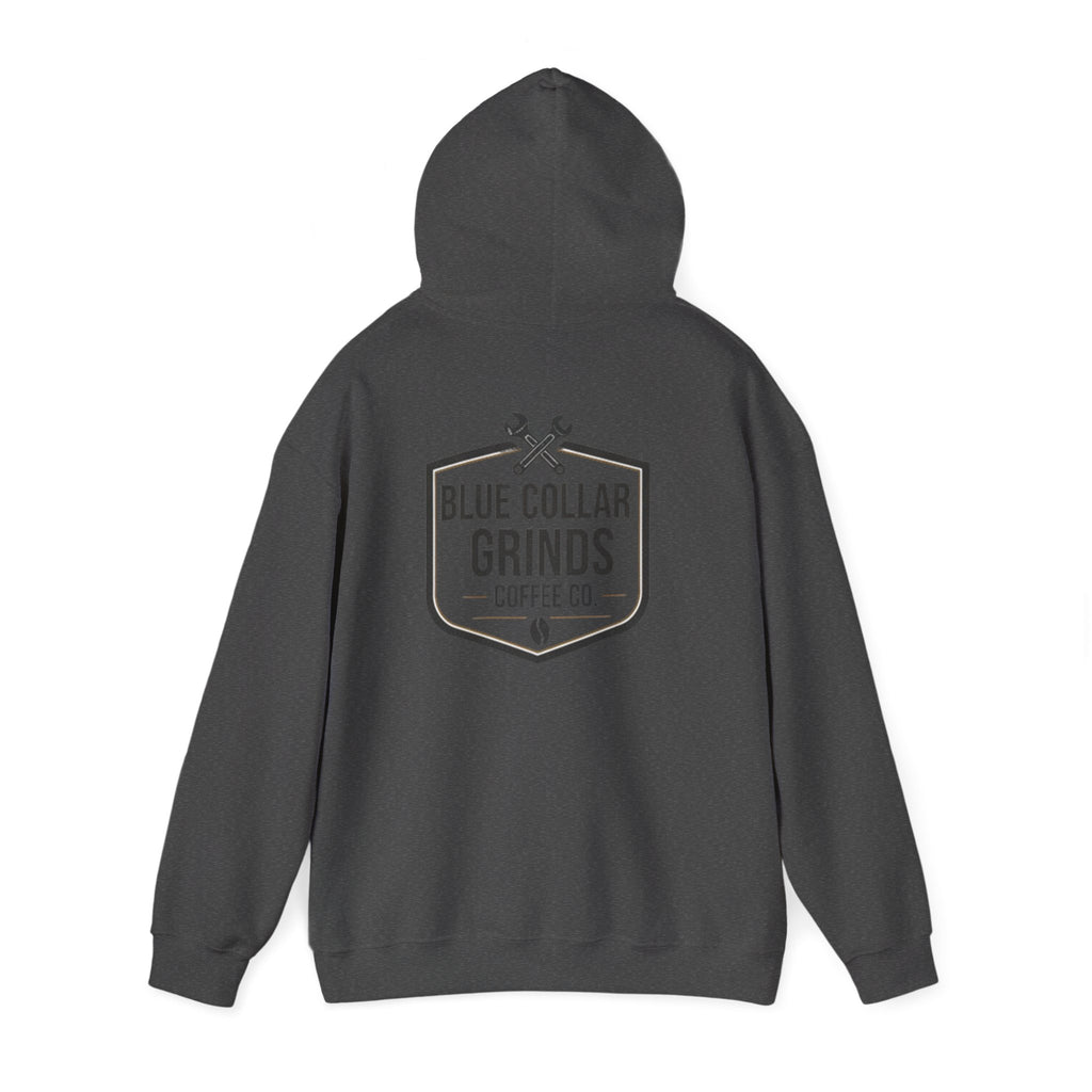 Blue Collar Grinds Coffee Co. Hoodie – Logo Hoodie