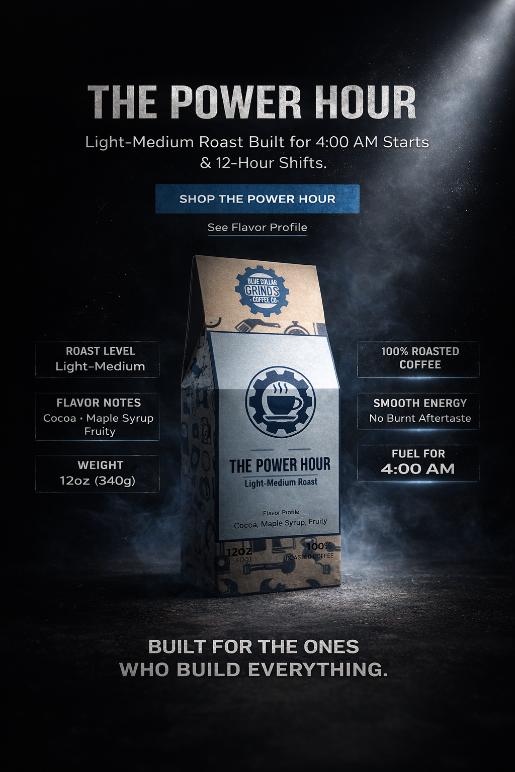 The Power Hour - Medium-Light Roast