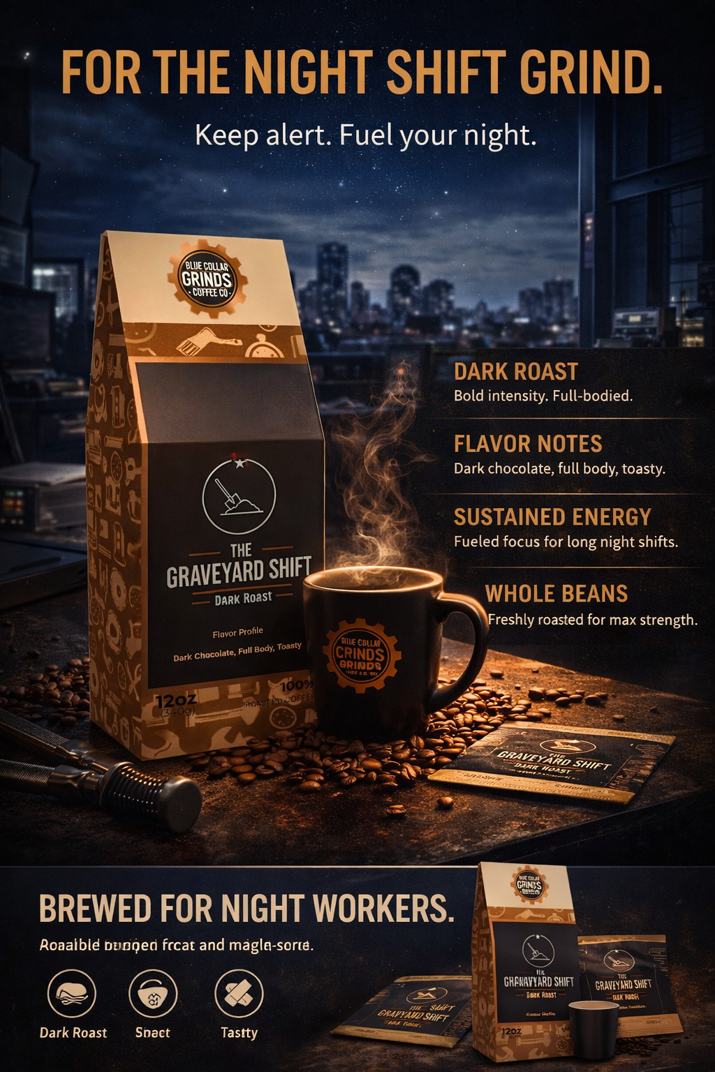 The Graveyard Shift - Dark French Roast