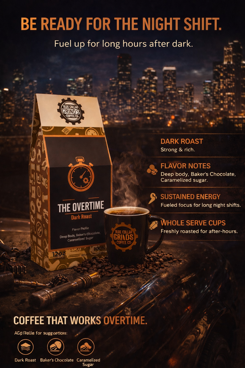 The Overtime - Dark Roast