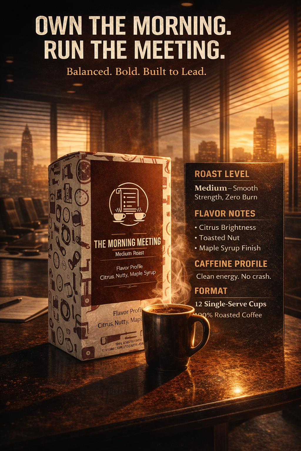 The Morning Meeting - Medium Roast Pods